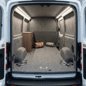 Four Way Stretch Van Lining Grey Vehicle